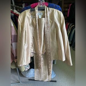 💛Stunning Vintage 3 piece Silk Bloomingdale’s Outfit 14, Read Description!